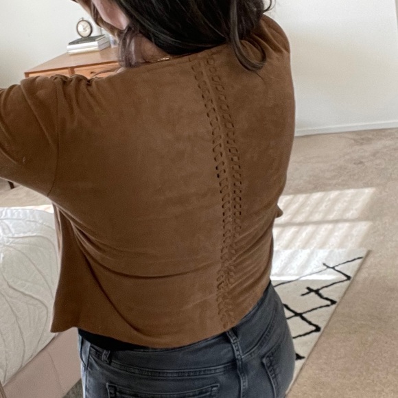 Faux Suede Jacket - Picture 4 of 4